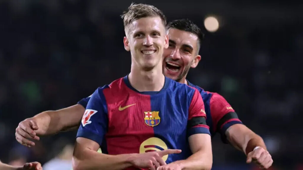 Dani Olmo incertain de continuer au FC Barcelone; la Liga se prononce