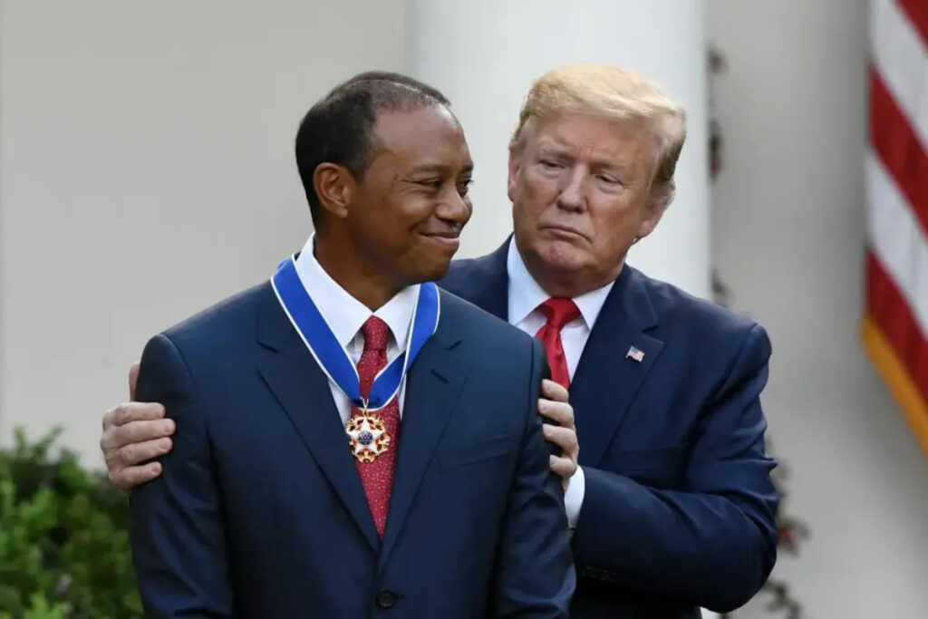 Donald Trump : l’avis franc du président américain sur l’union entre Tiger Woods et son ex-belle fille