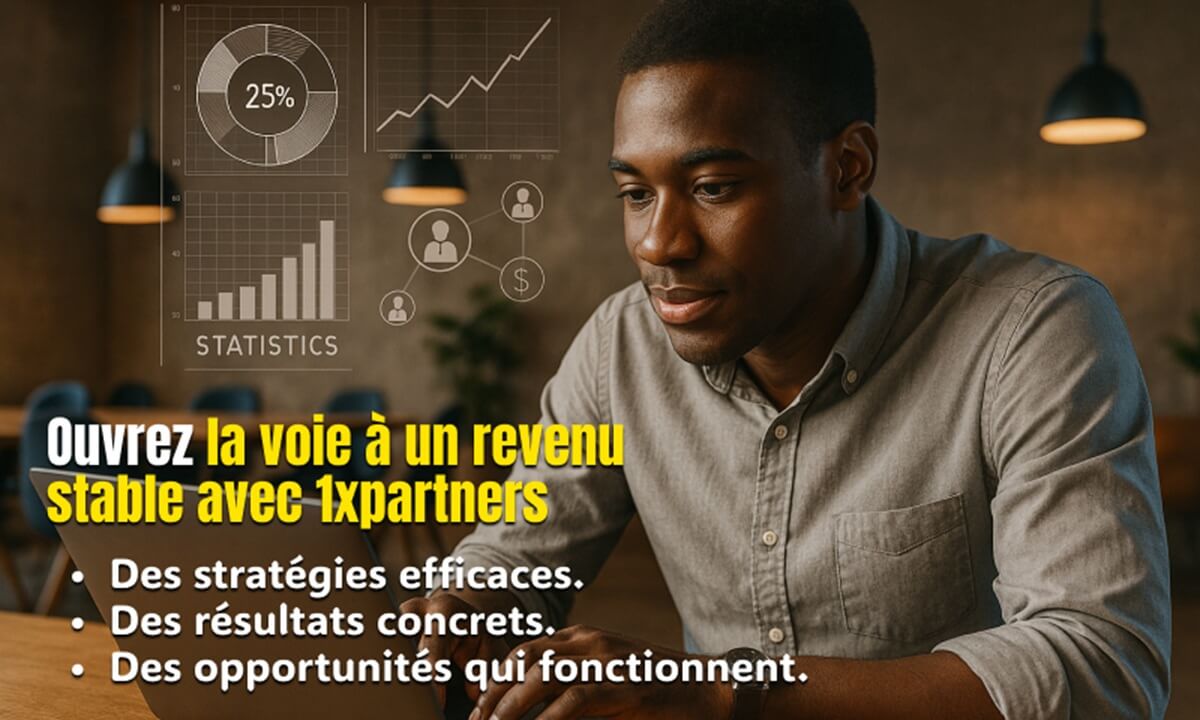 Le chemin vers un revenu stable comment Ousmane est devenu un partenaire à succès de 1xpartners