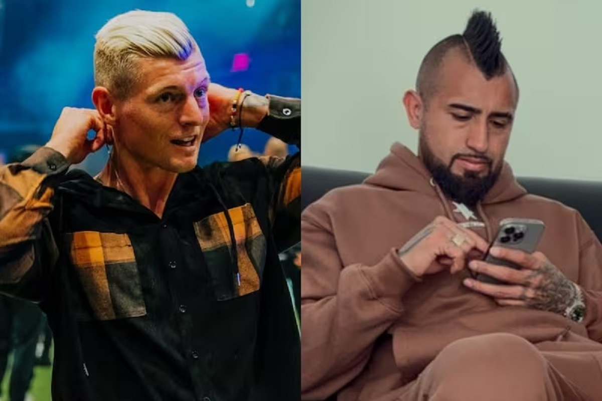 Arturo Vidal Toni Kroos