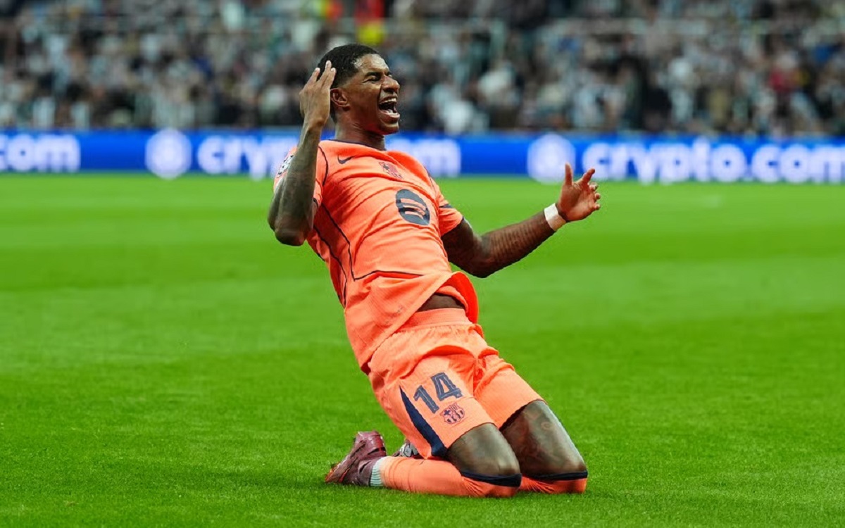Marcus Rashford Barça Ligue des Champions