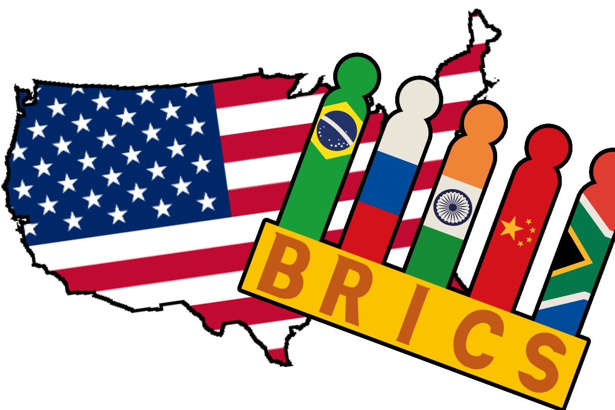 États-Unis BRICS Brésil Russie Chine Afrique du Sud