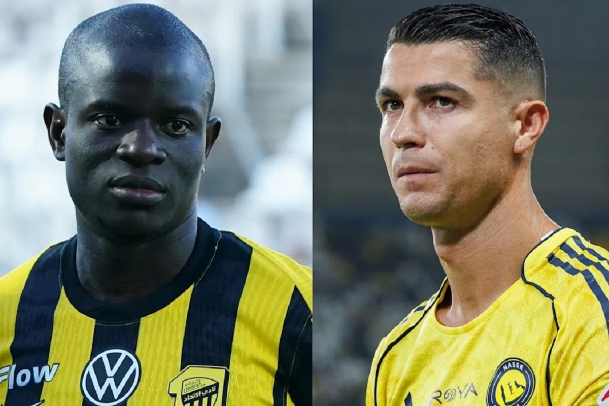N'Golo Kanté Cristiano Ronaldo