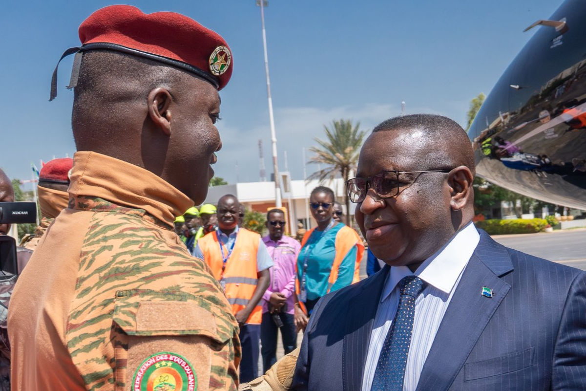 Burkina Faso et la CEDEAO Julius Maada Bio