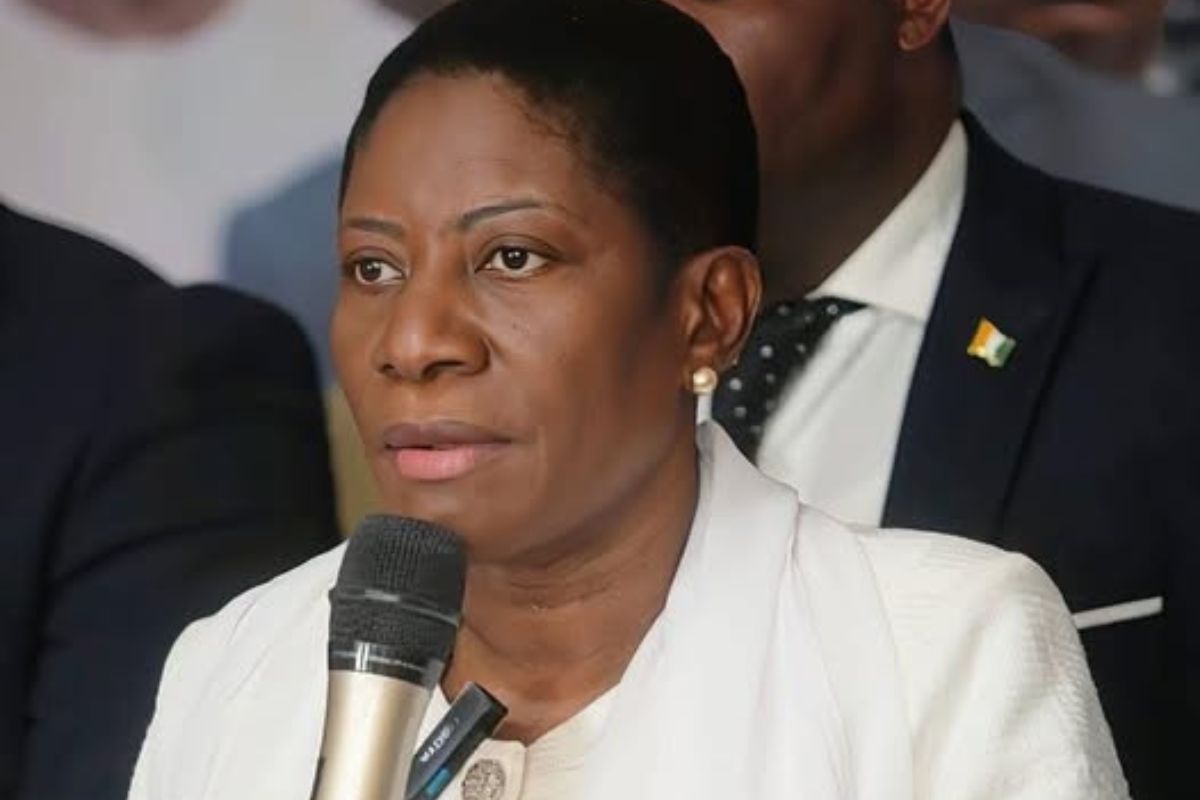 Côte d’IvoireÉlection présidentielle 2025 déclaration de la présidente Henriette Lagou Henriette Logou
