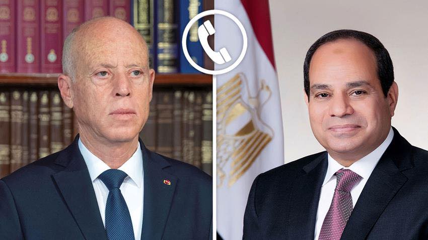 Egypte - Tunisie coup de fil entre Abdel Fattah al-Sissi et Kaïs Saïed ; voici les sujets abordés