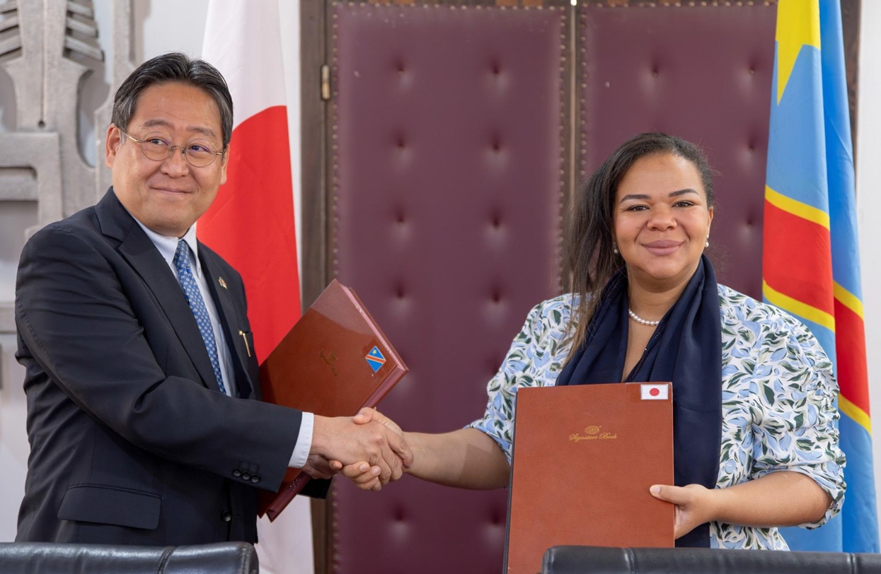 La RDC signe un accord d’aide alimentaire avec le Japon de 2,6 millions de dollars
