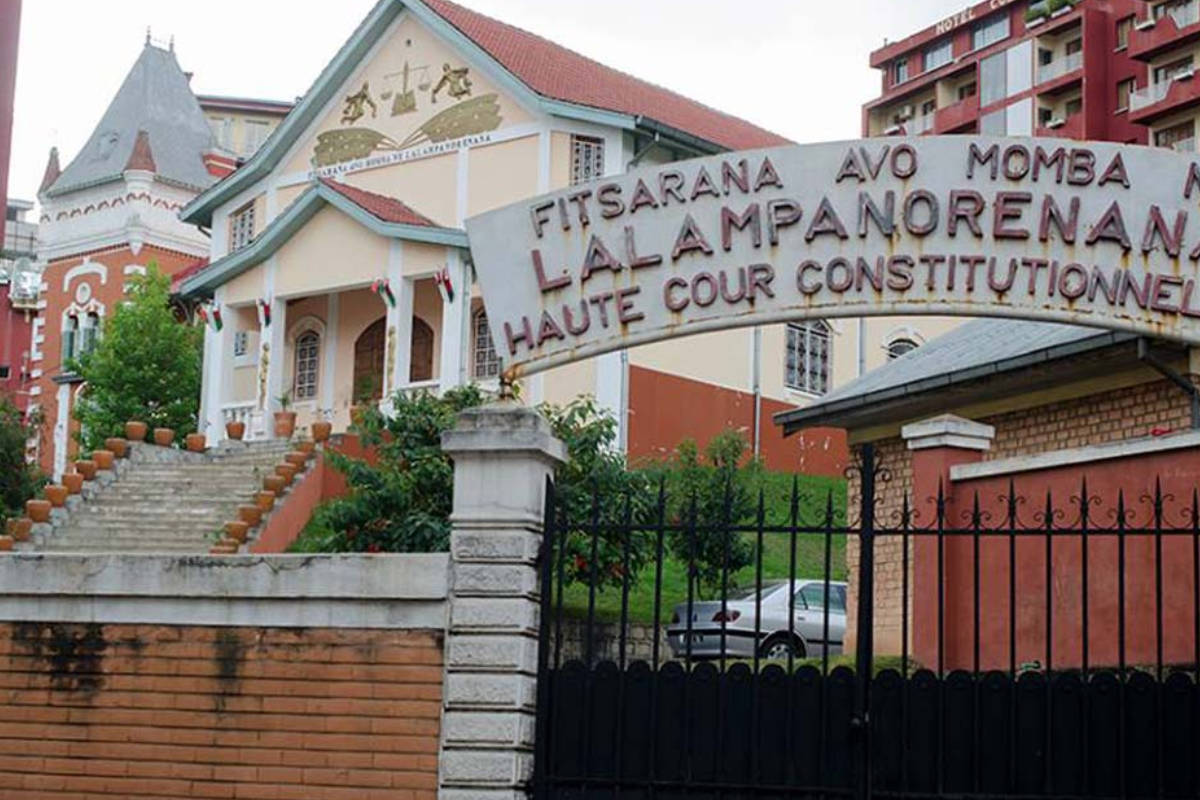 Madagascar cour constitutionnelle Andry Rajoelina