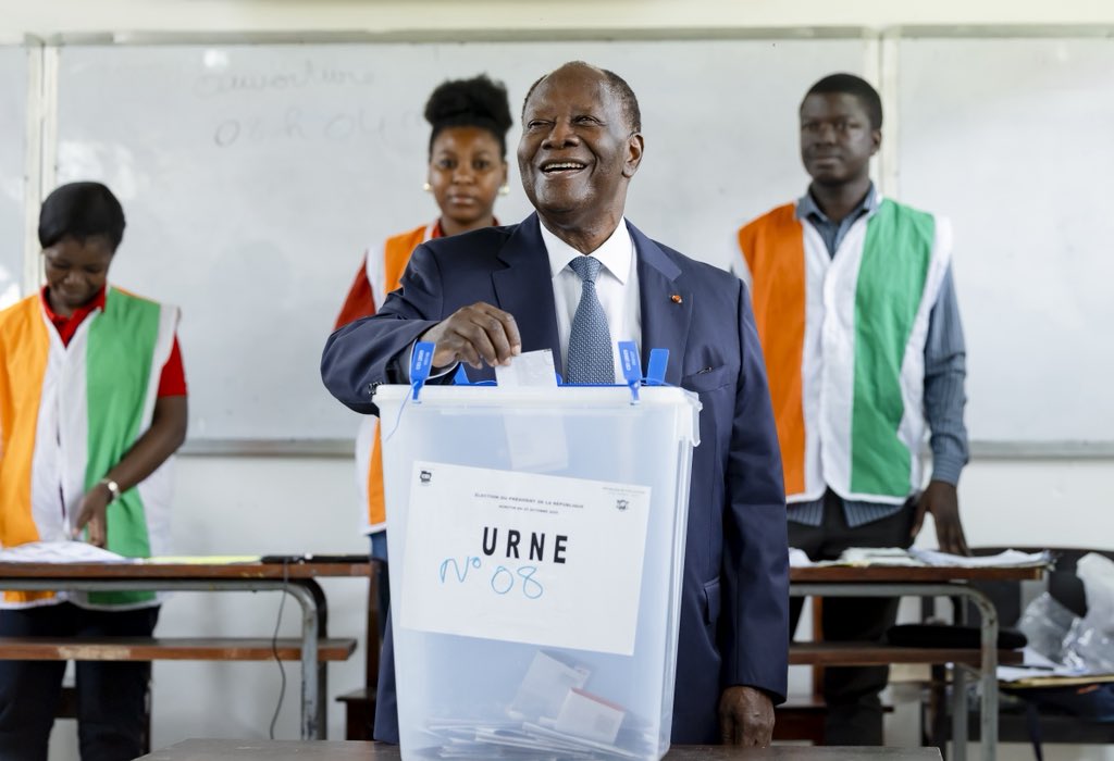 Ouattara premiers résultats élection présidentielle ivoirienne Ouattara premiers résultats élection présidentielle ivoirienne