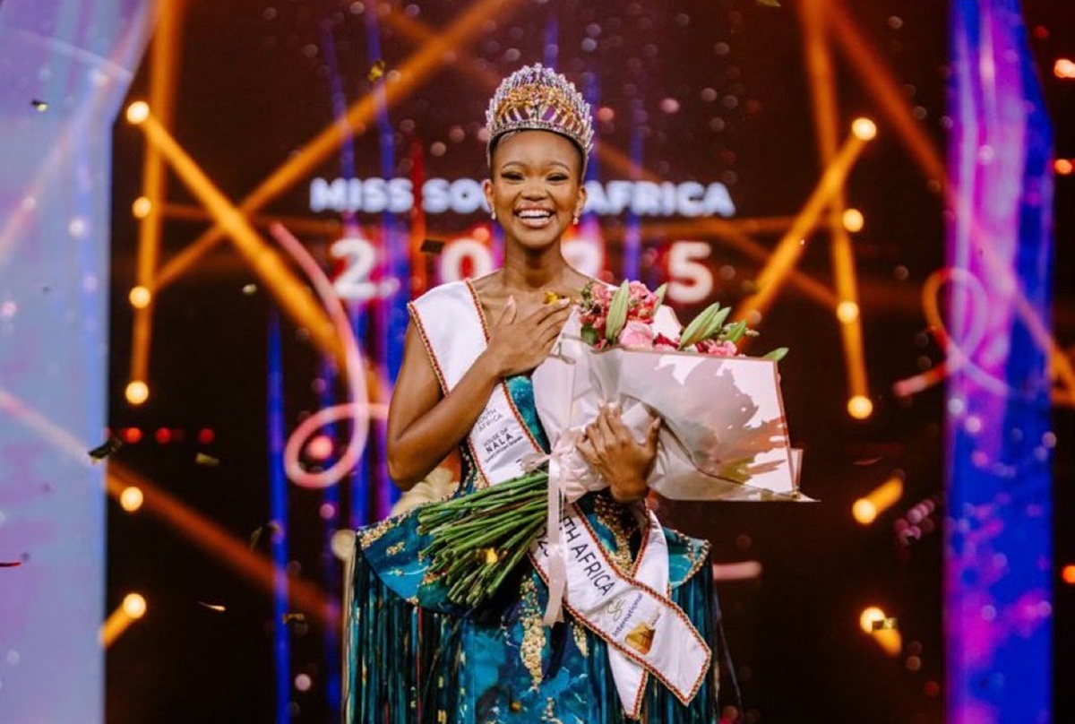 Qhawekazi Mazaleni sacrée Miss Afrique du Sud 2025 Qhawekazi Mazaleni sacrée Miss Afrique du Sud 2025