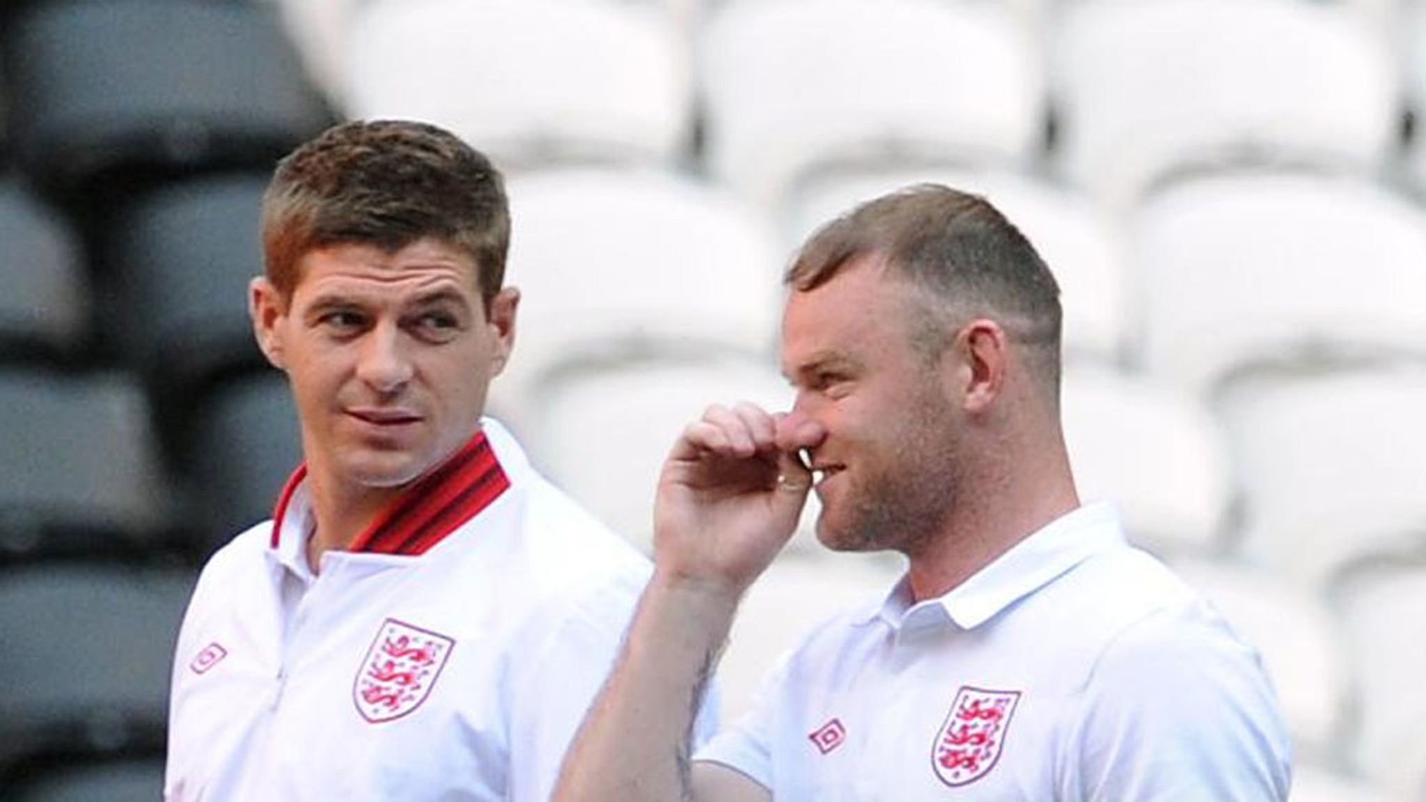 Steven Gerrard Wayne Rooney