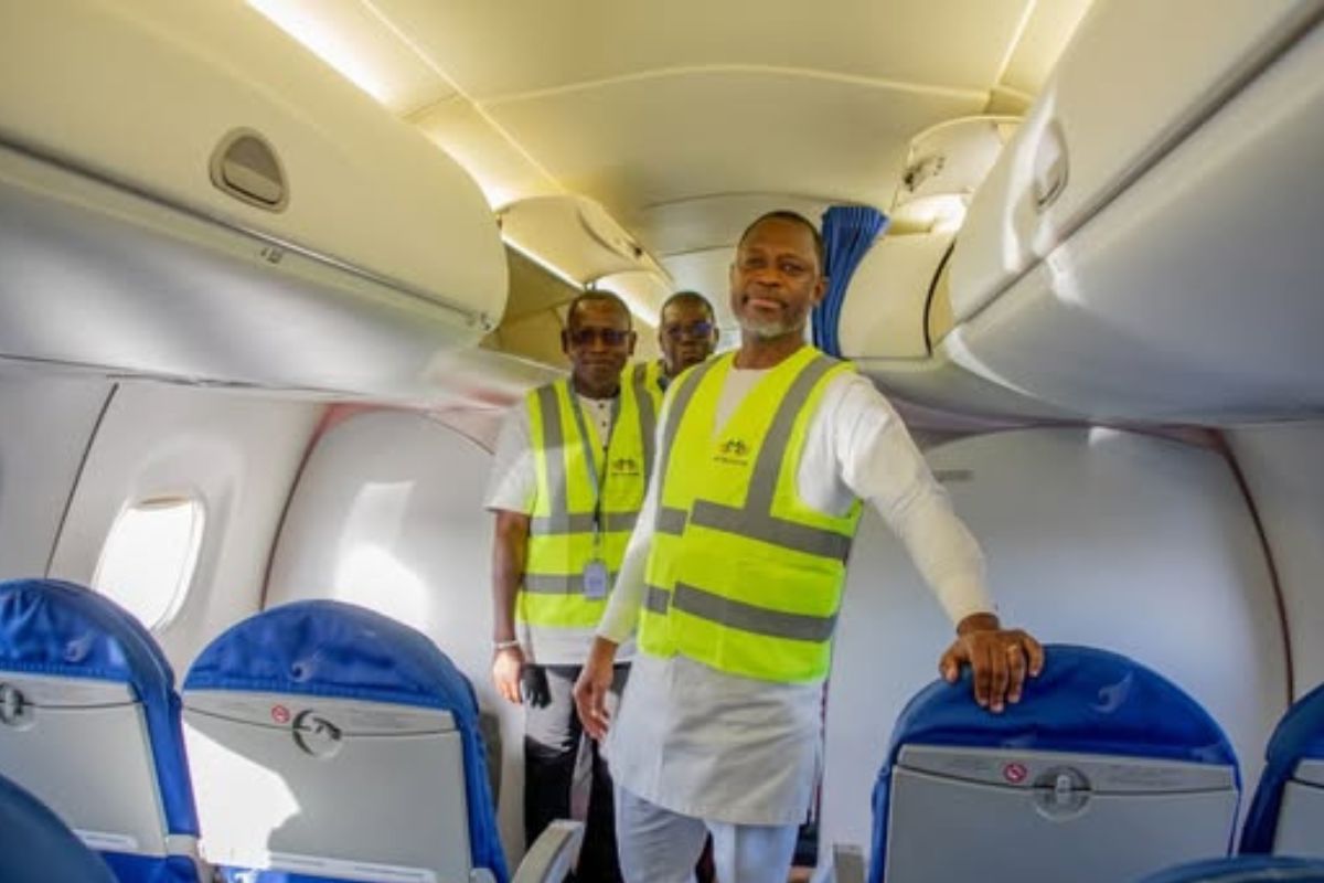 Transport aérien Air Burkina renforce sa flotte avec un nouvel appareil Credit Photo : DR