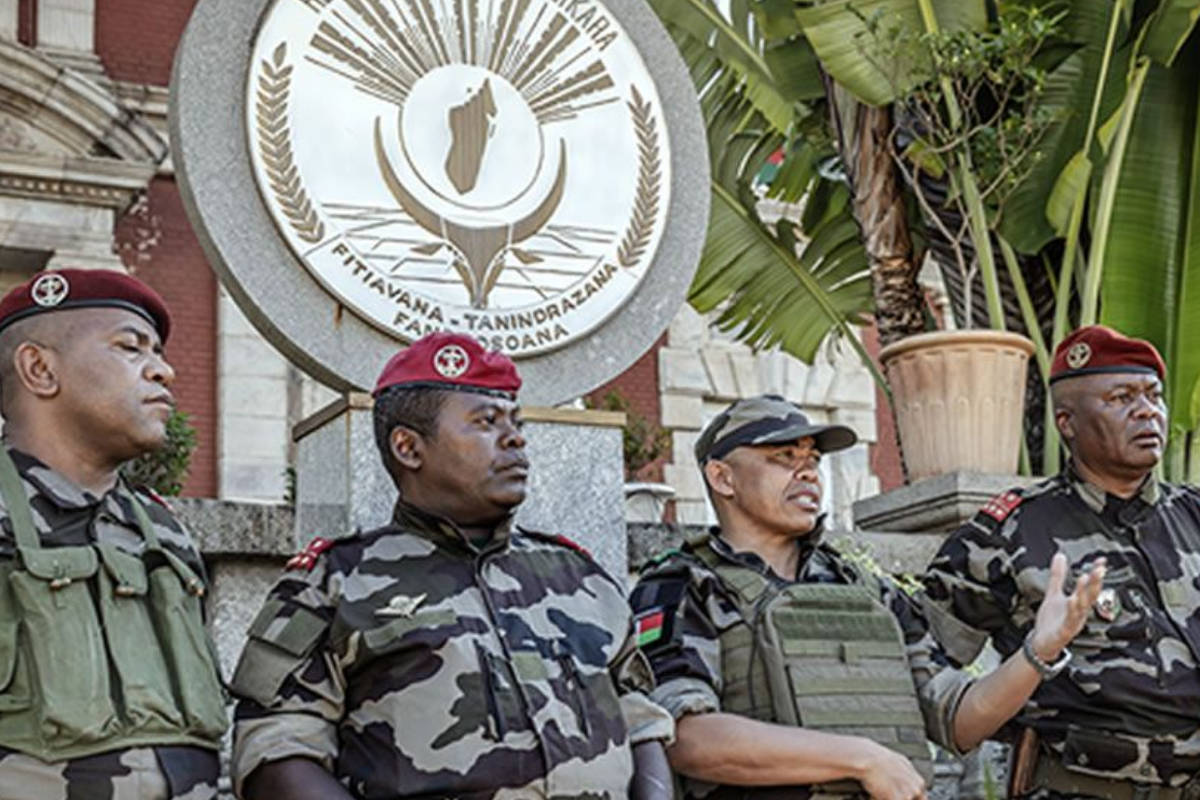 Madagascar coup d'État armée